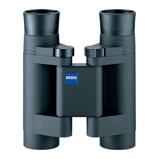 ZEISS 8X20B INSTRUCTIONS FOR USE MANUAL Pdf Download