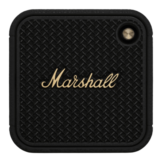 Marshall Amplification WILLEN II Online Manual