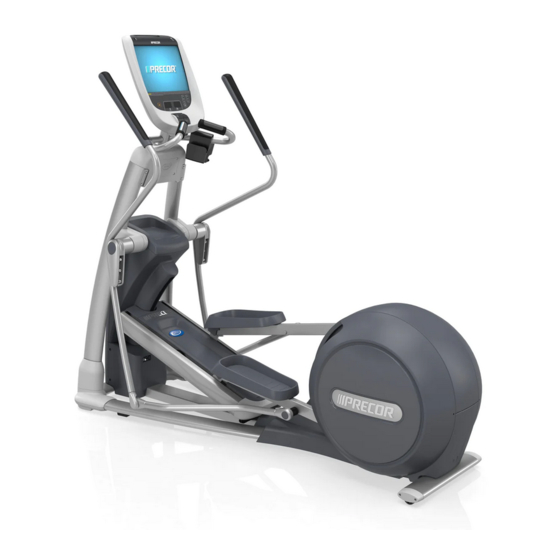 Precor EFX 883 Assembling And Maintaining Manual