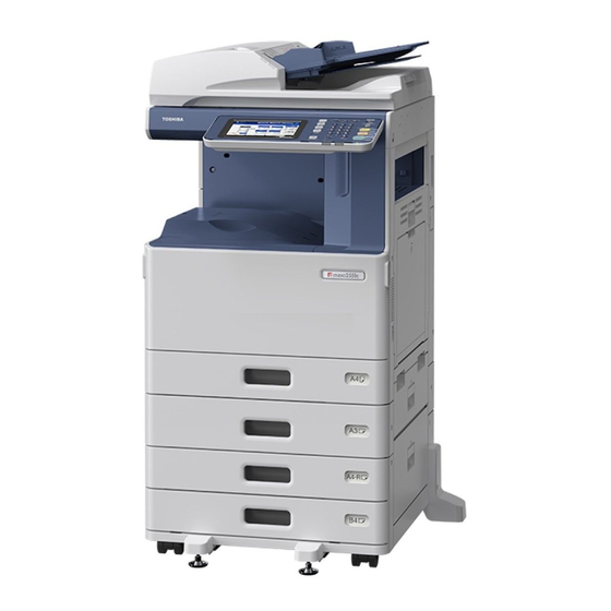 Toshiba E studio 2550C Quick Start Manual