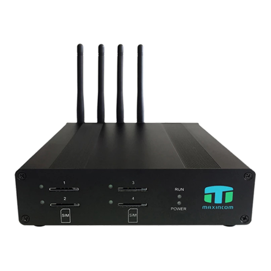 MAXINCOM MWG1004 Manuals