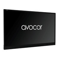 Avocor AVF-7550 Installation And Operation Manual