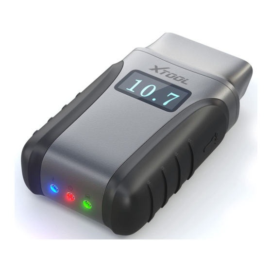 Xtool Anyscan A30 User Manual