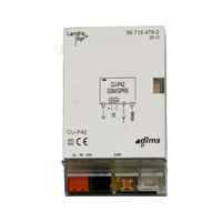 Landis+Gyr CU-P42 User Manual