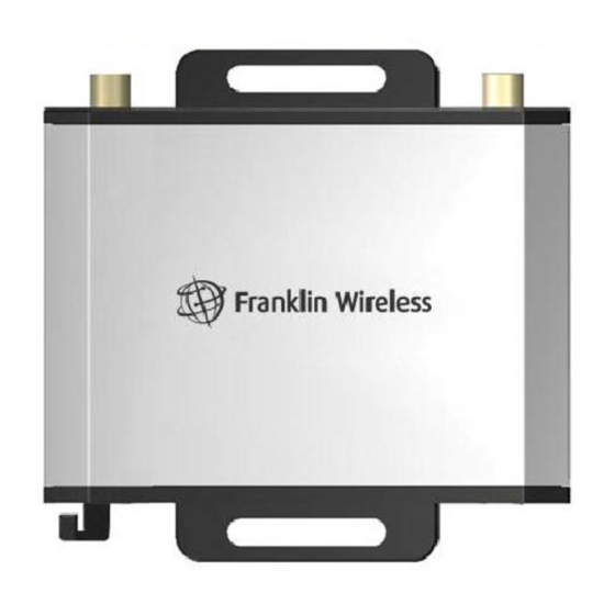 Franklin Wireless S600 Manual