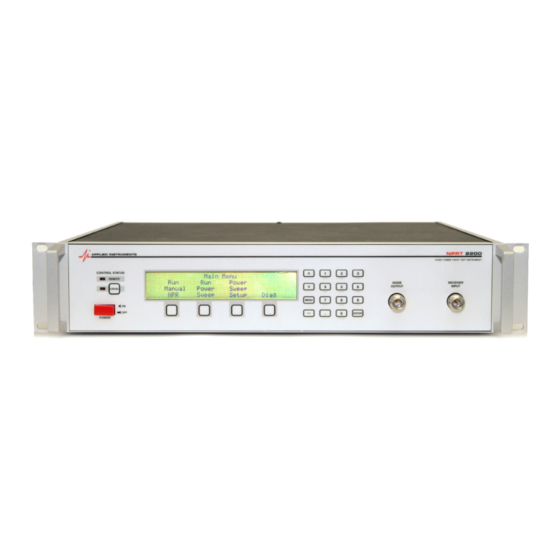 Applied Instruments NPRT 2200 Operation Manual