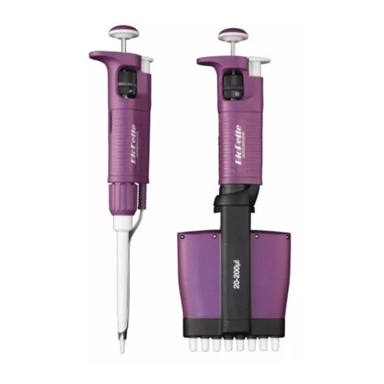 Labnet BioPette Multichannel Quick Manual