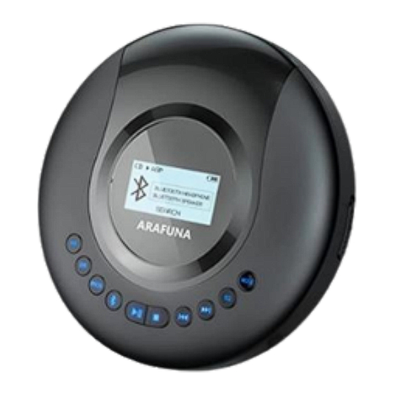 Arafuna CD5194B Quick Manual