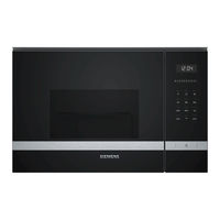 Siemens iQ500 BE555LM 1 Series User Manual