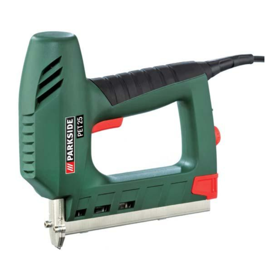 Parkside PET 25 Manual