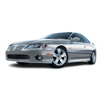 Pontiac 2004 GTO Owner's Manual