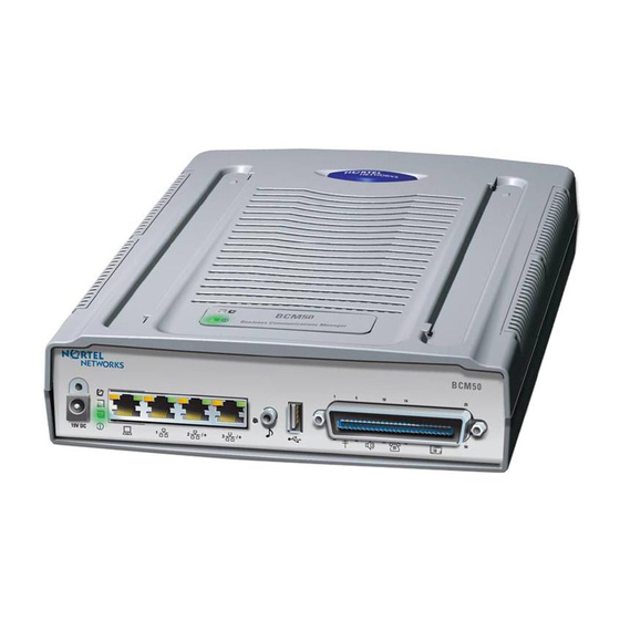 Nortel BCM502002 User Manual
