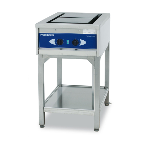 Metos FUTURA RP2 Installation And Operation Manual