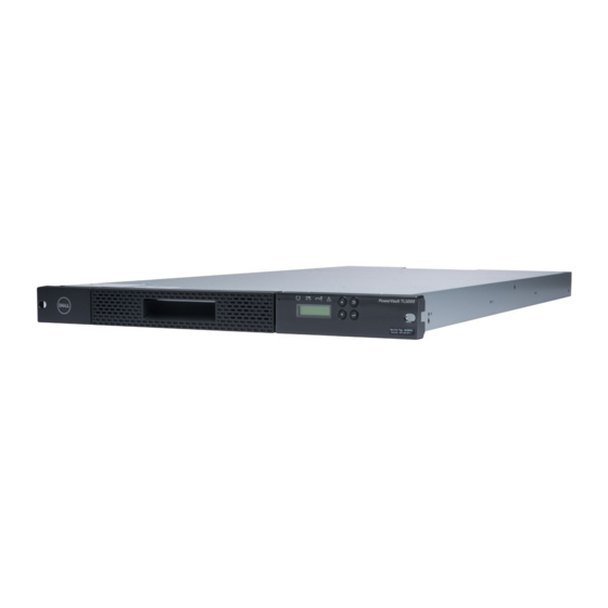 Dell PowerVault TL1000 Tape Autoloader Manuals
