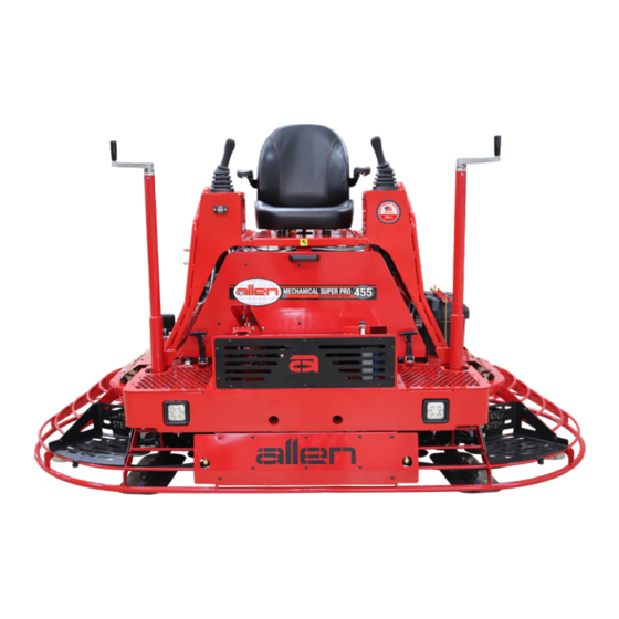 allen MSP455 Safety & Operation Manual