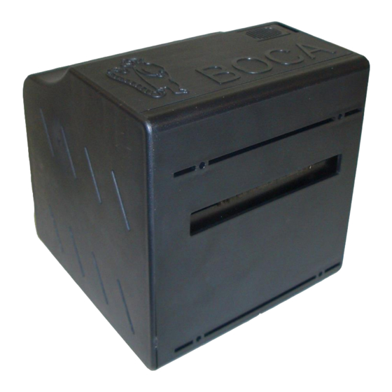 Boca Systems Lemur-C Cleaning Manual