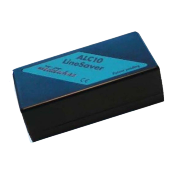 TELETECH ALC10 LineSaver Quick Start Manual