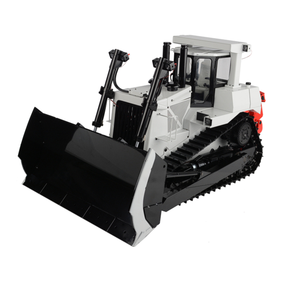 RC4WD 1/14 Scale DXR2 Hydraulic Earth Dozer RTR (White) Manuals