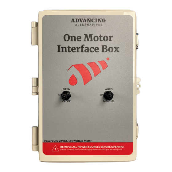 Advancing Alternatives 42-ECO1200 Quick Start Manual