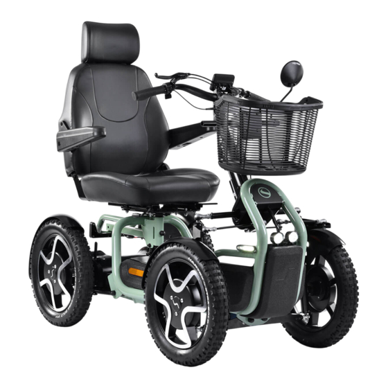Sunrise Medical SCOOZY STERLING S800 Instructions For Use Manual