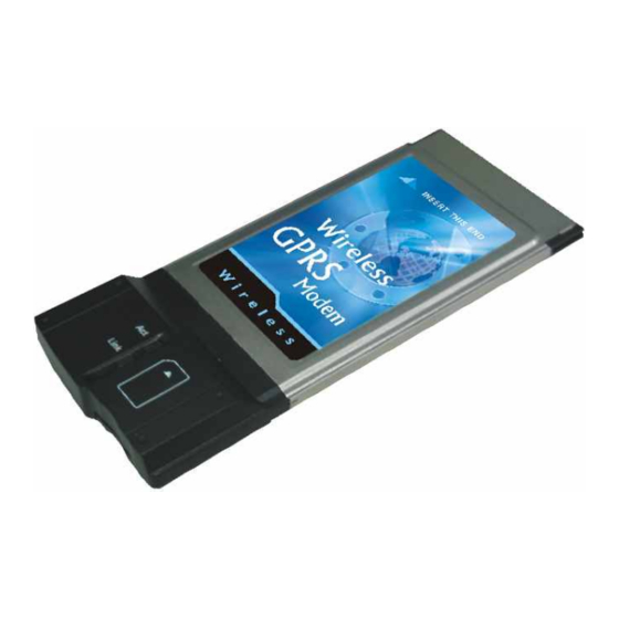 Abocom GPRS PC Card Card Modem GP1000DM Specifications