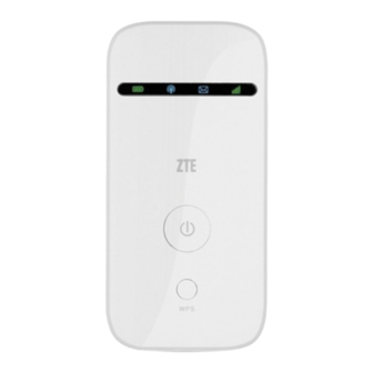 Zte MF65M Quick Start Manual