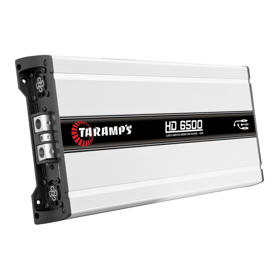 Taramp's HD 6500 Manual