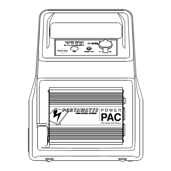 Portawattz POWER PAC Manuals