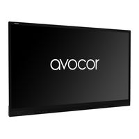 Avocor AVF-6550 Quick Start Manual