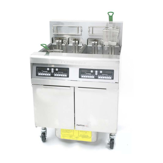Frymaster PRO series Service & Parts Manual