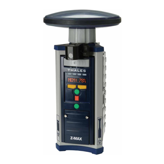 Thales Z-Max Operation And Application Manual