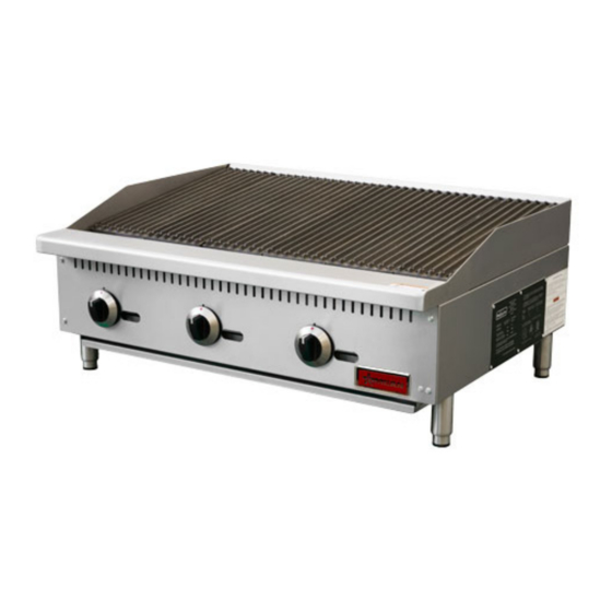 Omcan CE-CN-CB12-M Instruction Manual
