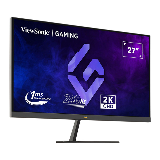 ViewSonic VX2758A-2K-PRO User Manual