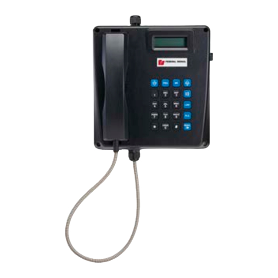 Federal Signal Corporation FT400A-A Manuals