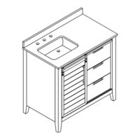 Allen + Roth HAVERHILL TJ-0113V3622BR Assembly Instructions Manual
