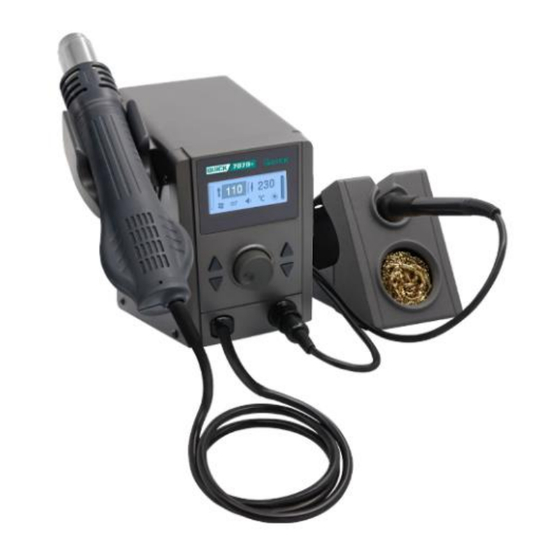 Quick Tools QU707D+ User Manual