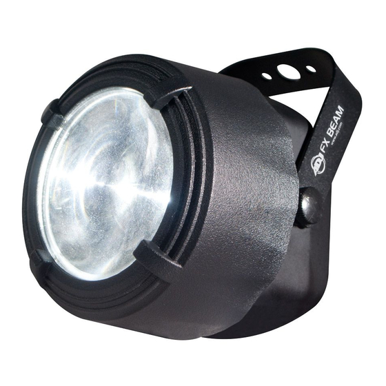 ADJ FX Beam Installation Manual