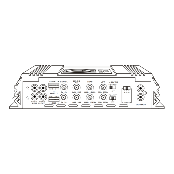 Quantum Audio Solar QS1500D Installation Instructions & Owner's Manual