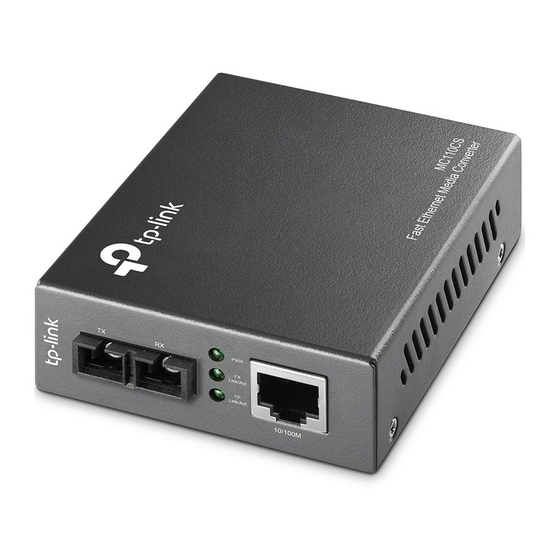 TP-Link MC110CS User Manual