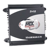 MTX Thunder 942 Owner's Manual
