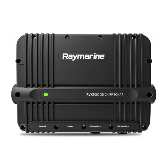 Raymarine RVX1000 Installation Instructions Manual