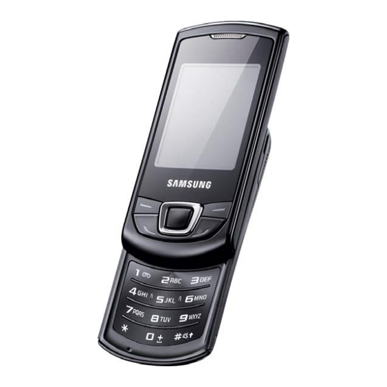 Samsung GT-E2550 Service Manual