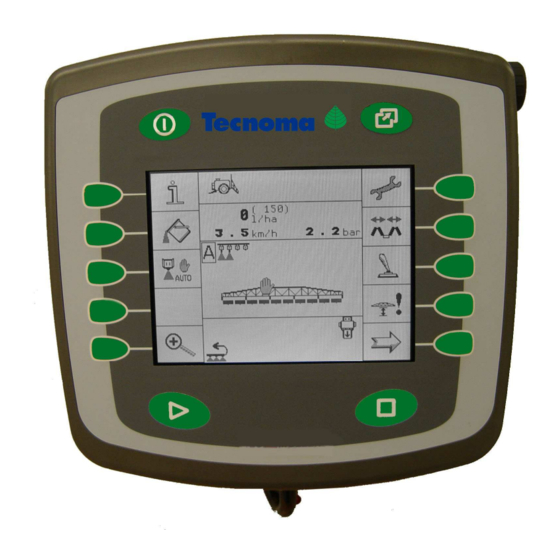 Tecnoma Novatec Isobus Operating Handbook