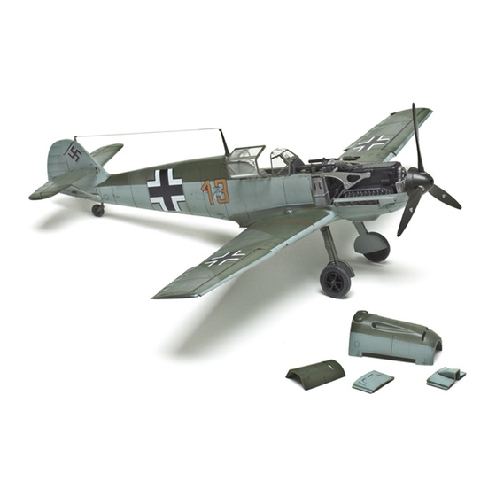 Eduard Bf-109E Access and scribing templates Quick Start Manual