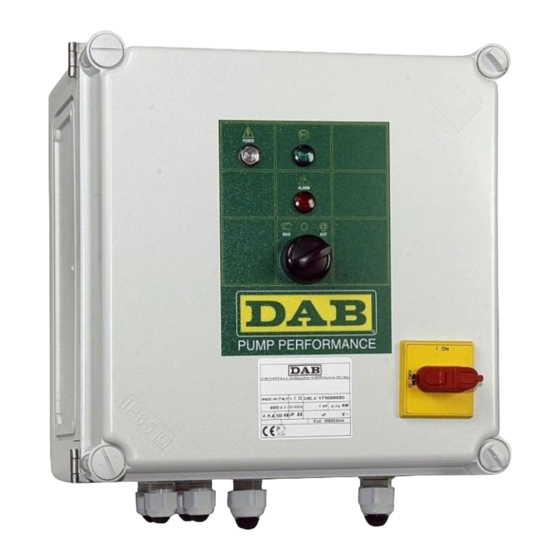 DAB ES 1 M Instruction For Installation And Maintenance