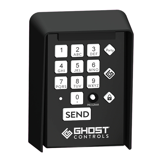 Ghost Controls AXWK Manual