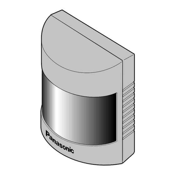 Panasonic WV-CF400 Operating Instructions