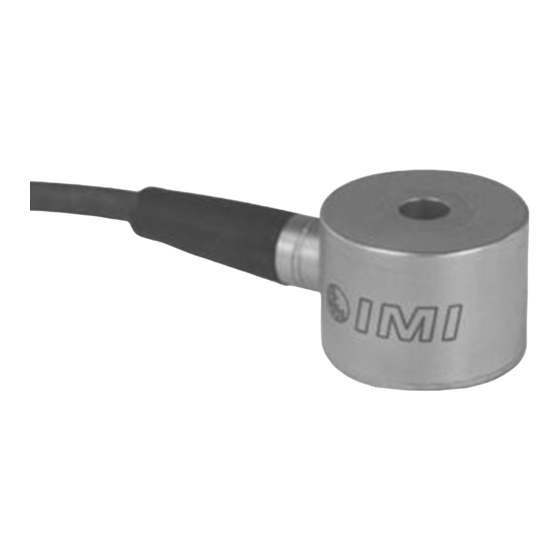 PCB Piezotronics IMI SENSORS 604B11 Installation And Operating Manual