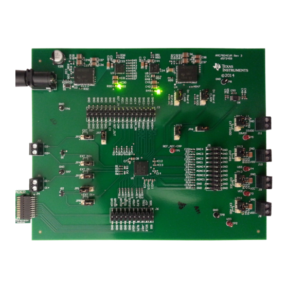 Texas Instruments AMC7834EVM User Manual