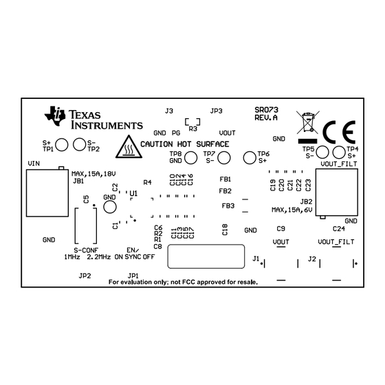 Texas Instruments TPSM82916 User Manual